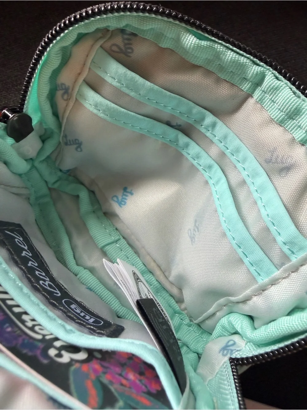Lug Barrel CloudGo Zip Pouch Wallet – Aquamarine Blue